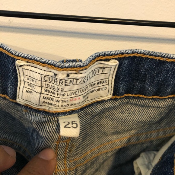 Current Elliott vintage straight leg jeans NWOT - Picture 2 of 5
